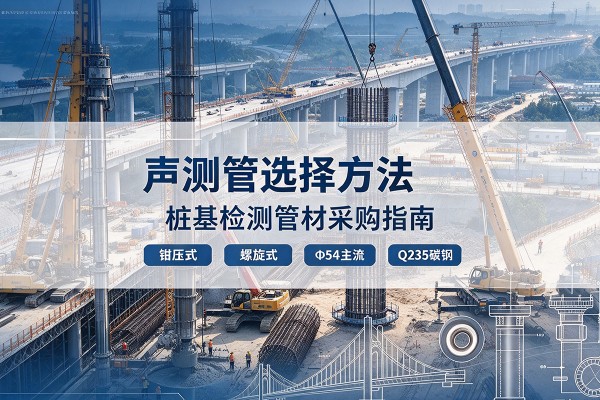 琼结声测管选型标准