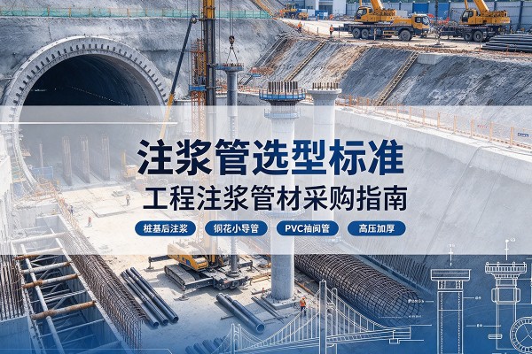 琼结注浆管选型标准