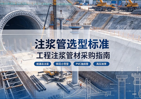 琼结注浆管选型标准